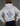 PIXEL STARS HOODIE (rygprint) - GRÅ