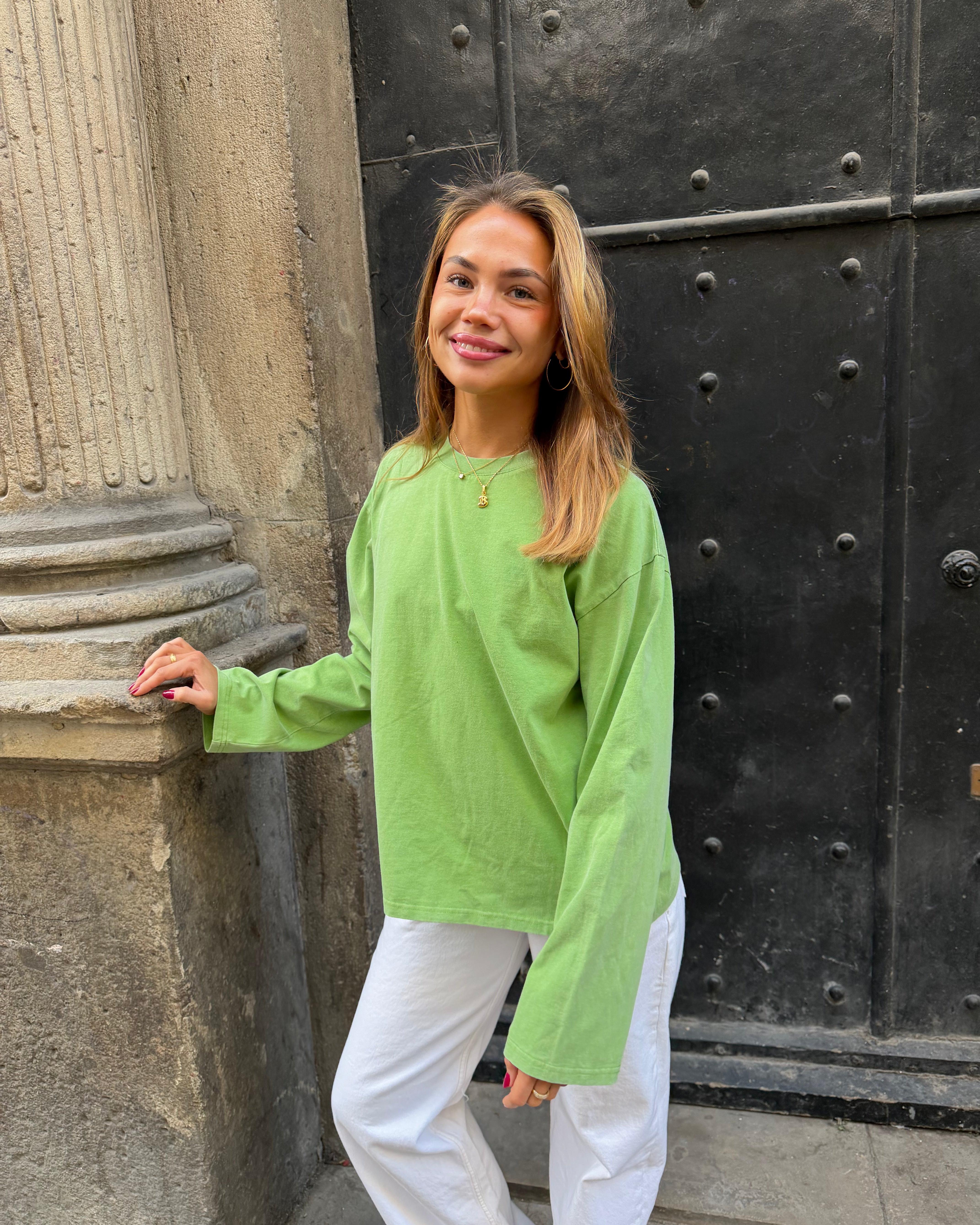 MYNTE WASHED TEE - GREEN