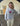 SHELLY (pink) HOODIE - GRÅ