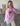 SHELLY (pink) HOODIE - LYSERØD