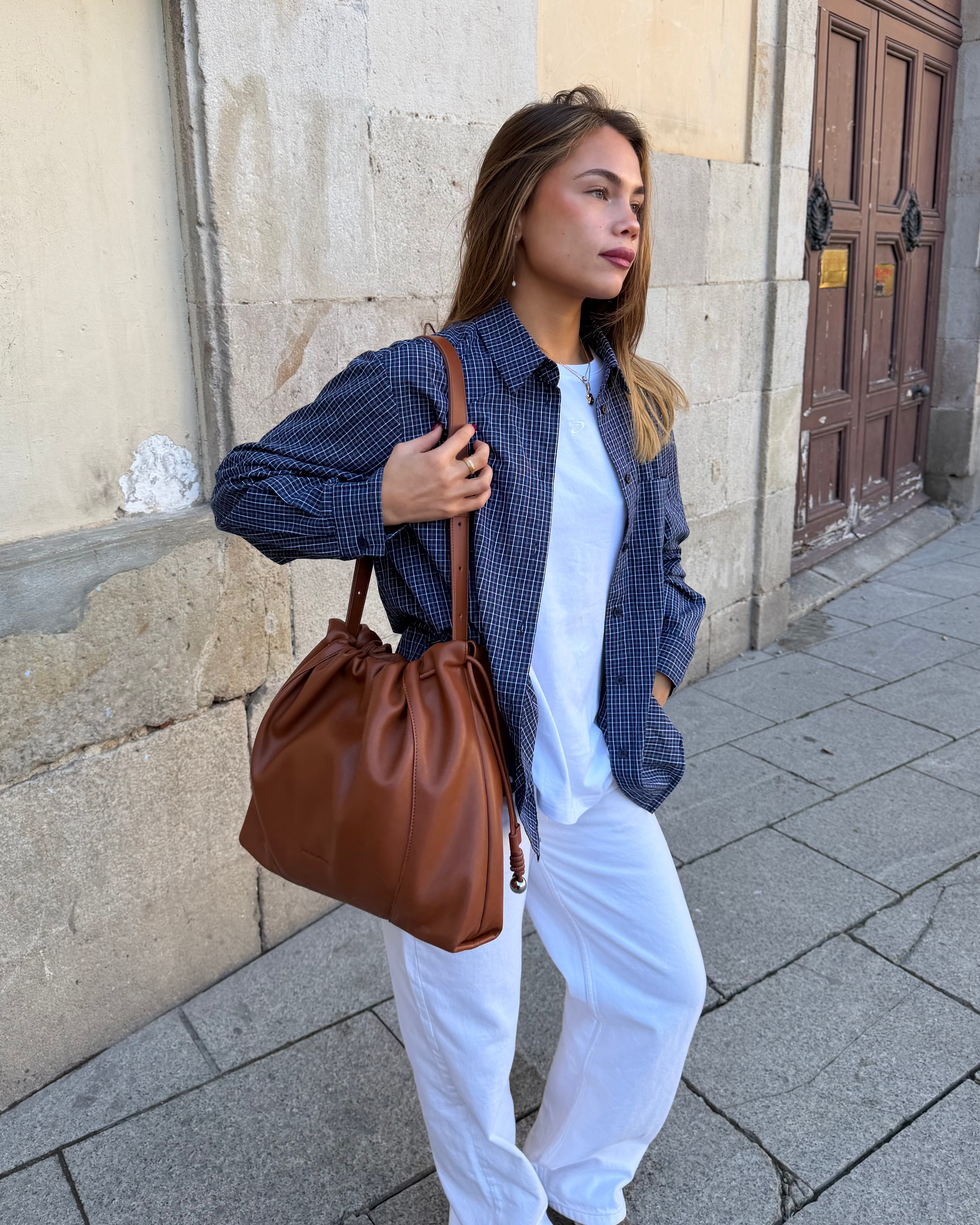 NAOMI BAG - COGNAC