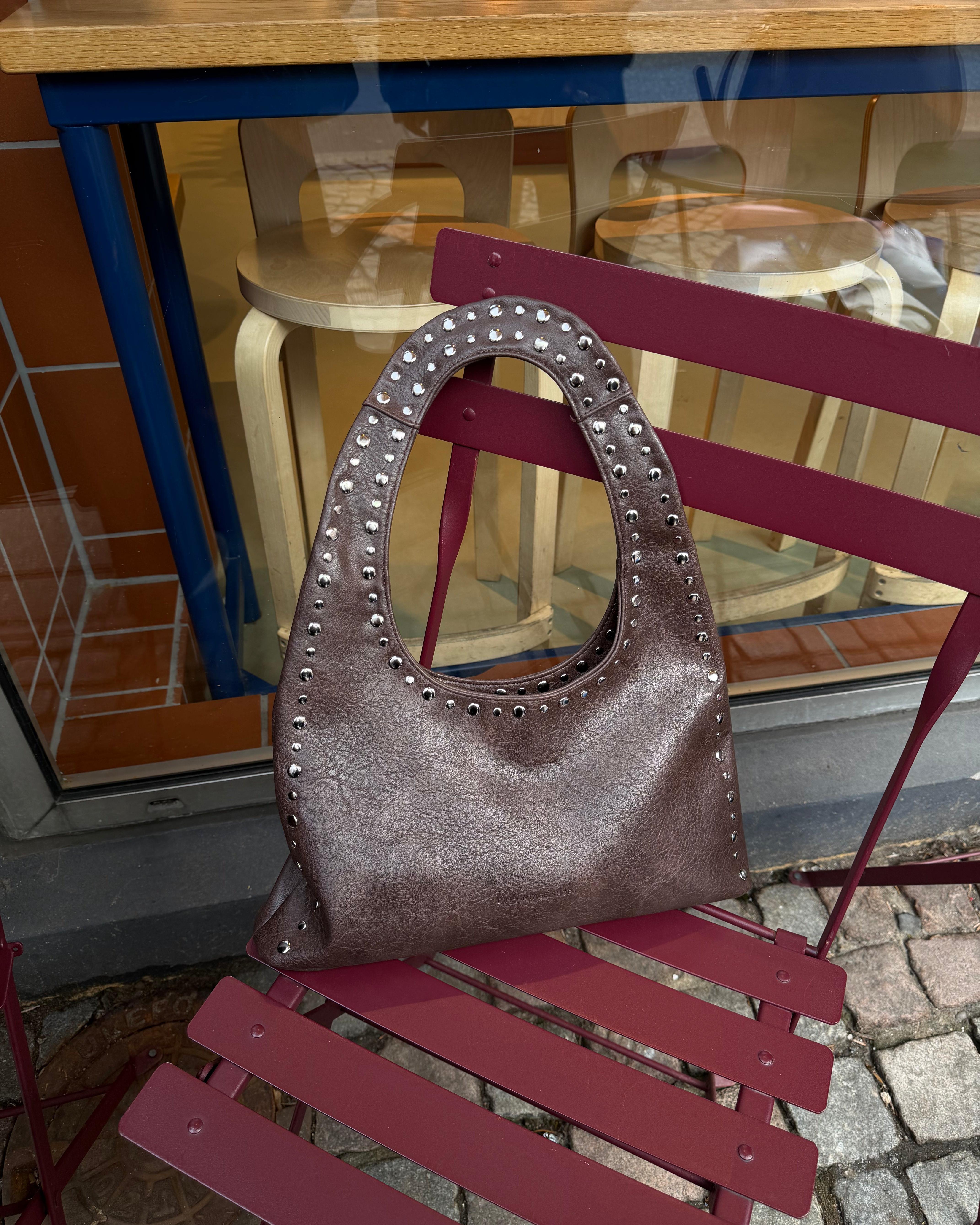 TALIA BAG - DARK BROWN