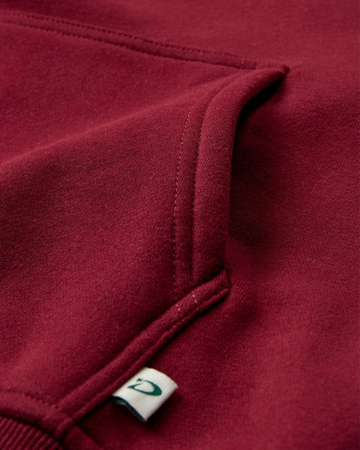 OVERSIZED HOODIE - BURGUNDY