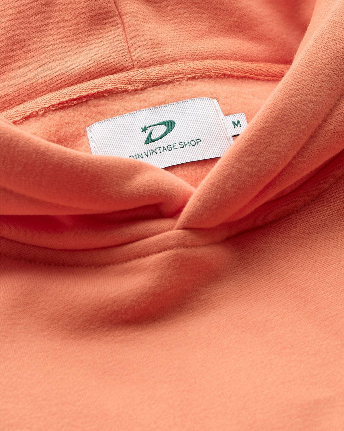 OVERSIZED HOODIE - CORAL ORANGE