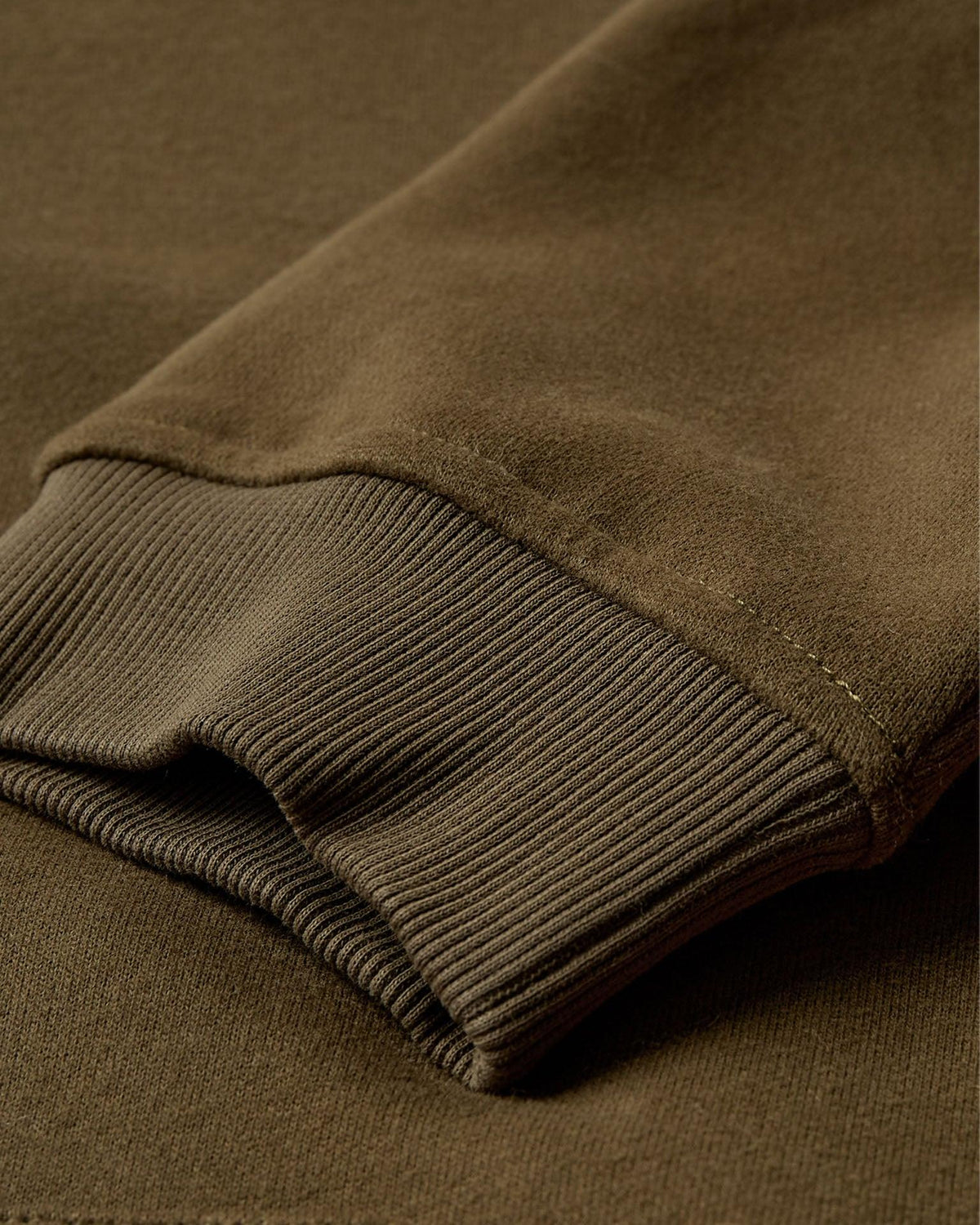 OVERSIZED ZIP HOODIE - ARMY