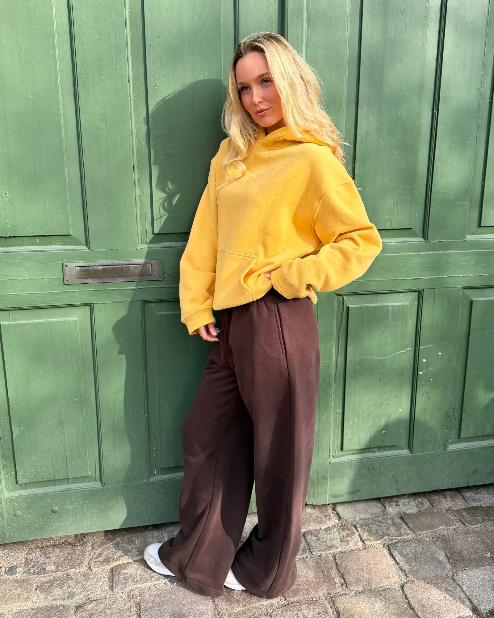 OVERSIZED HOODIE - YELLOW