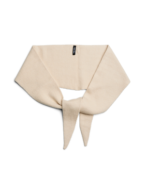 KOMMA TRIANGLE SCARF - WHITECAP GRAY