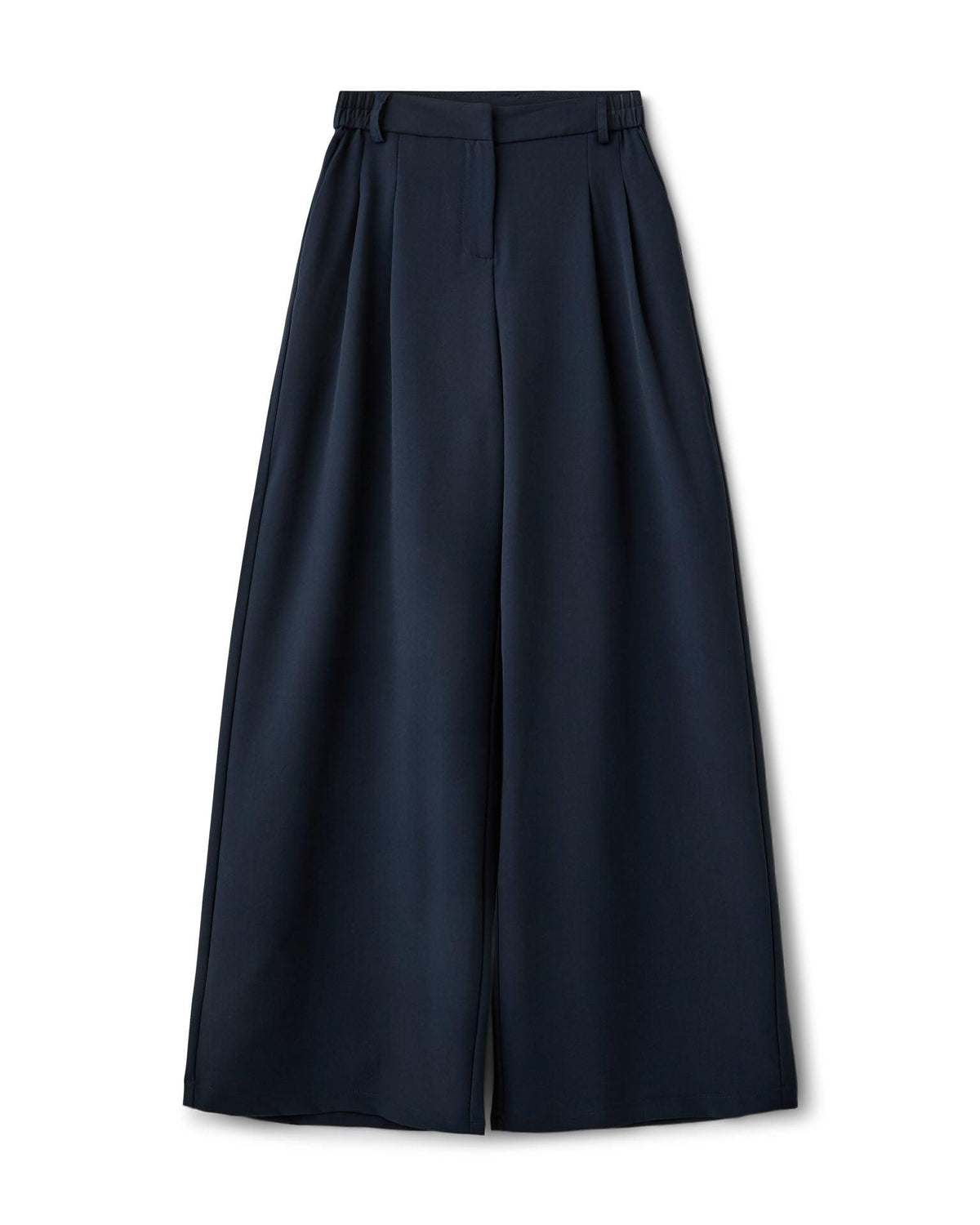 AIA BAGGY SUIT PANT - NAVY