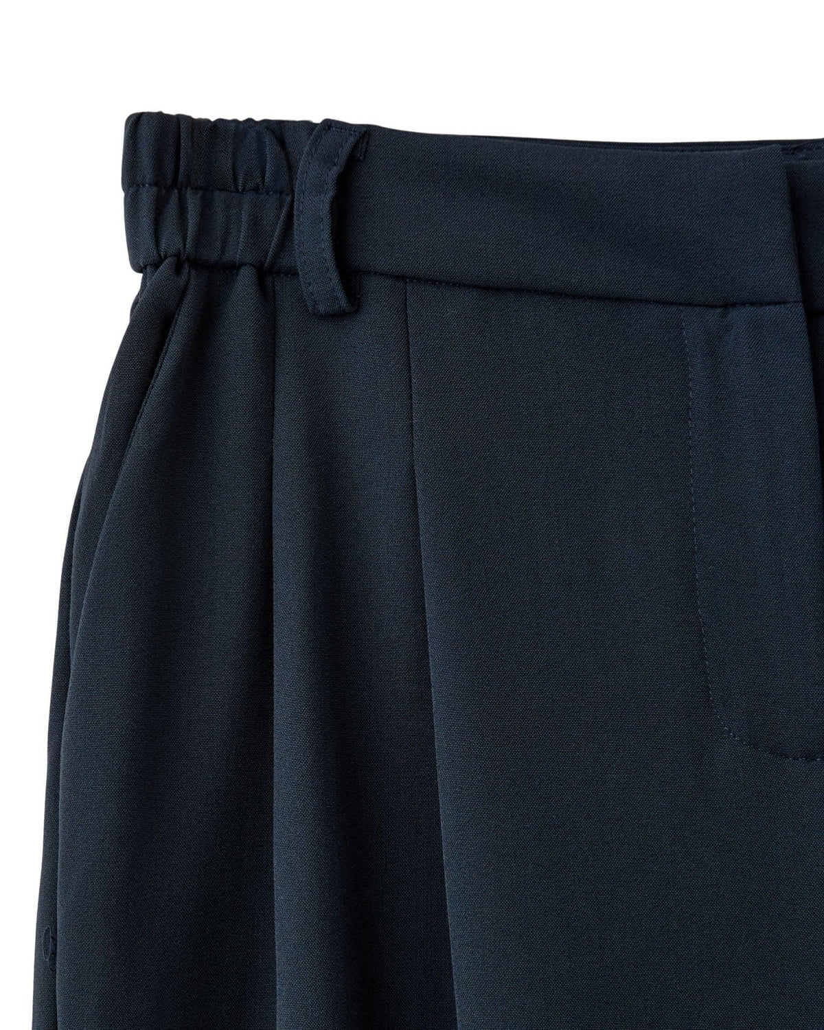 AIA BAGGY SUIT PANT - NAVY