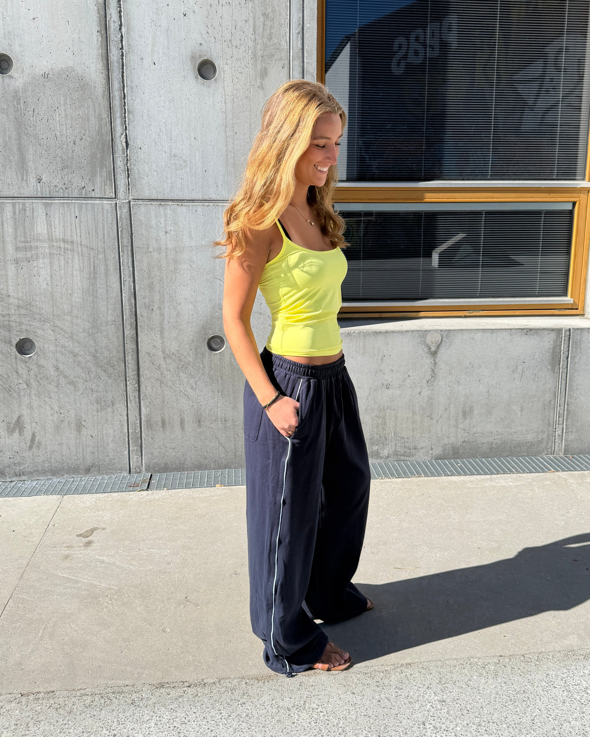 ANNA SWEATPANTS - NAVY