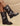 SUEDE FOLDOVER BOOT - BROWN