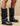 SUEDE FOLDOVER BOOT - BROWN