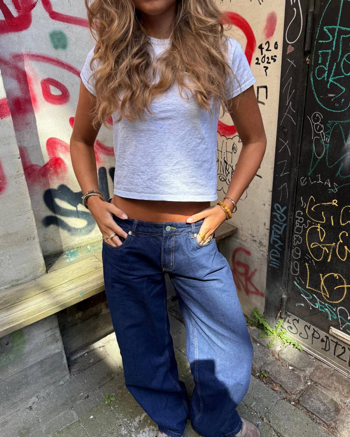 ESTHER JEANS - DARK BLUE