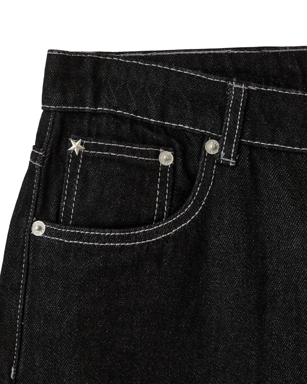 ESTHER JEANS - RAW BLACK