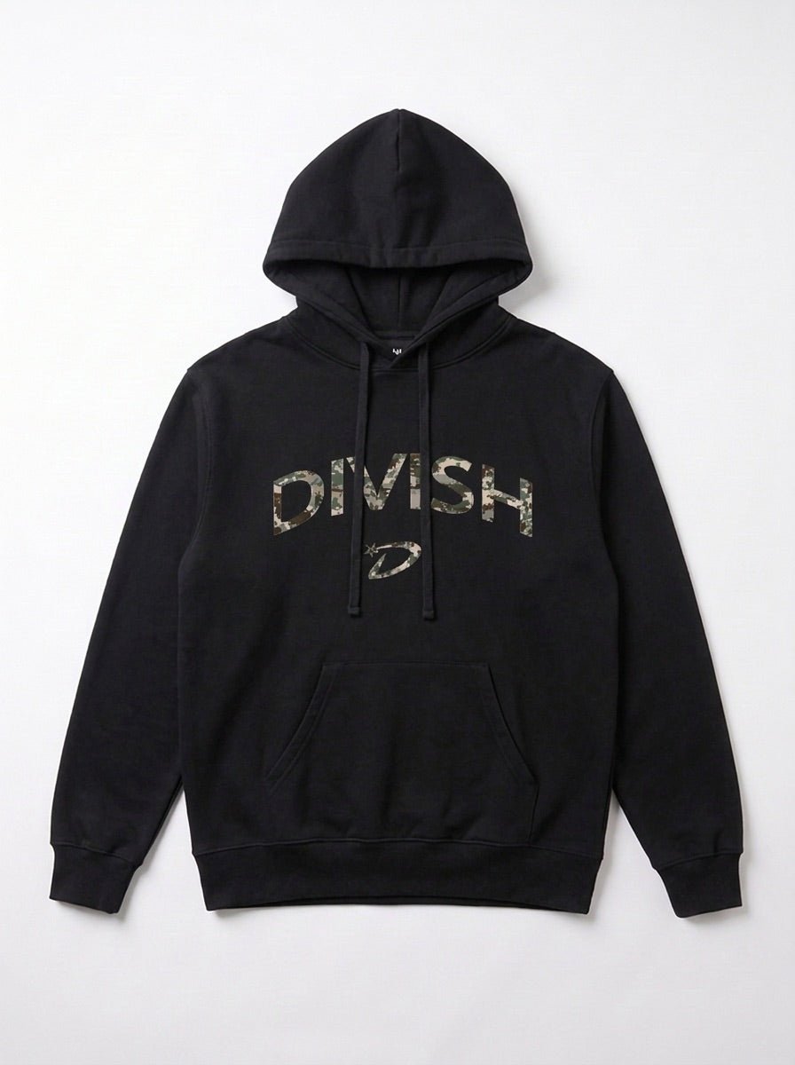 DICTE HOODIE - BLACK - Dinvintageshop