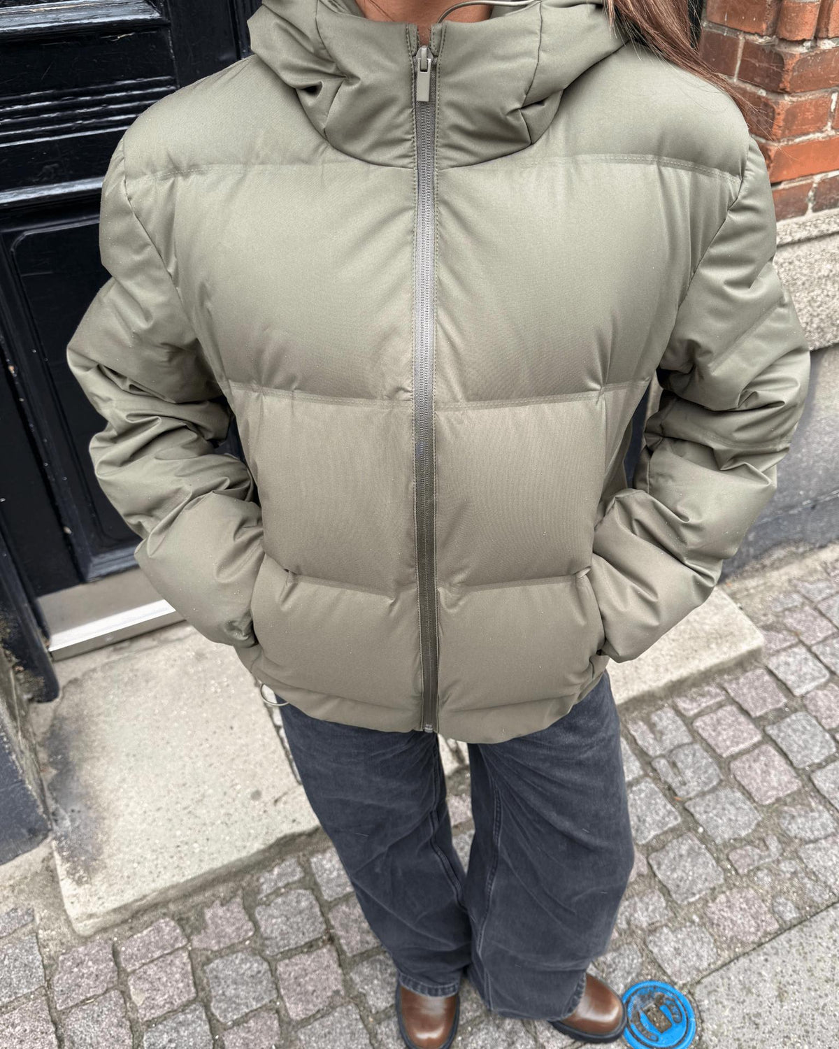 ISA DOWN JACKET - ARMY