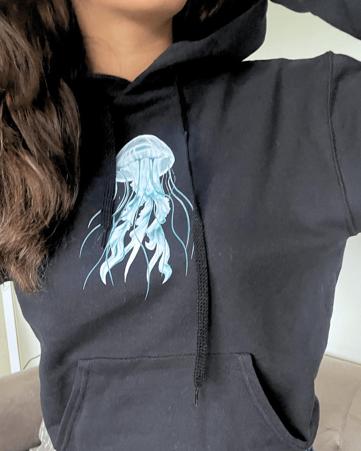 JELLYFISH HOODIE - NAVY