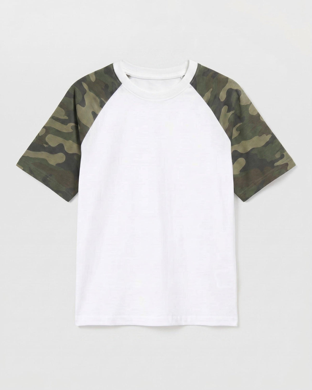 KATJA TEE - WHITE/GREEN ARMY