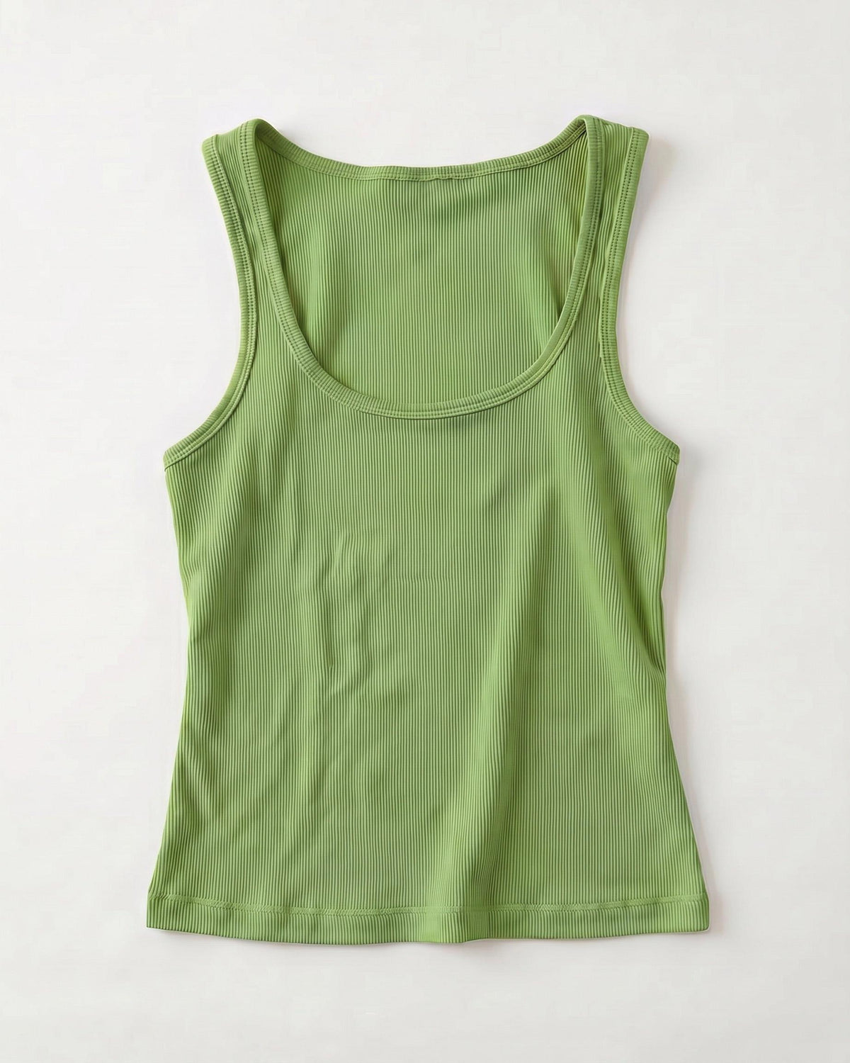 LUNA TANK TOP - MATCHA GREEN