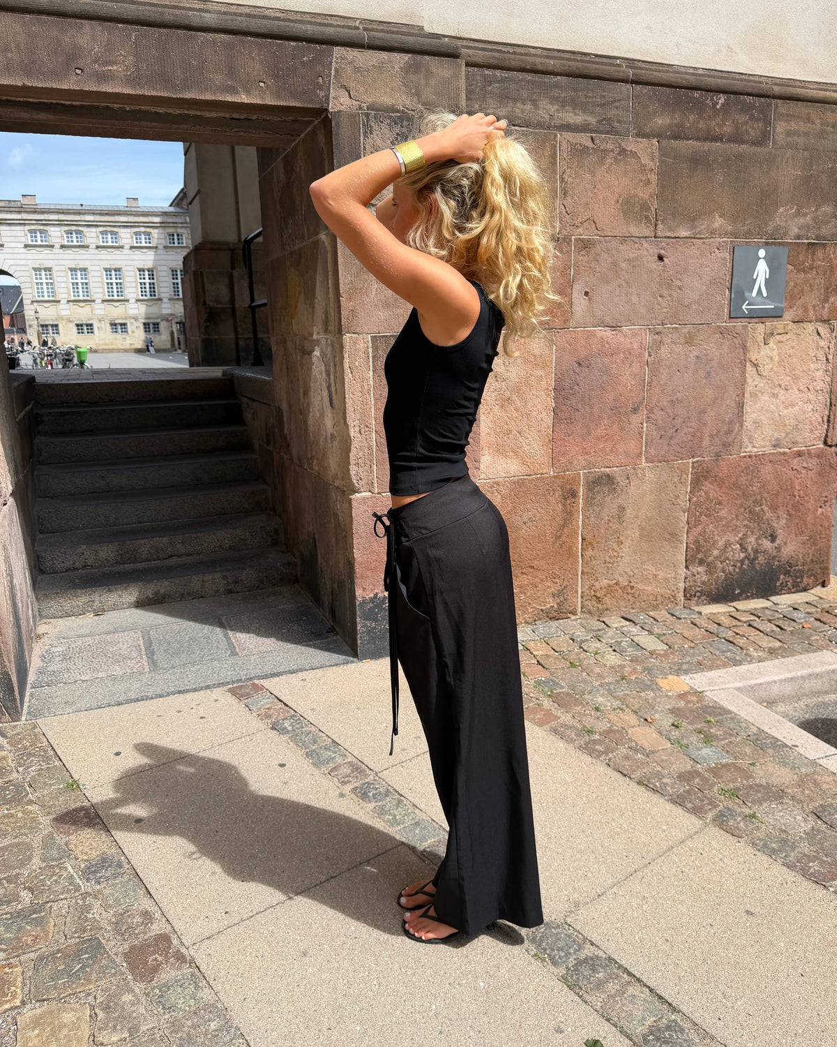 MAIA SUIT PANT - BLACK