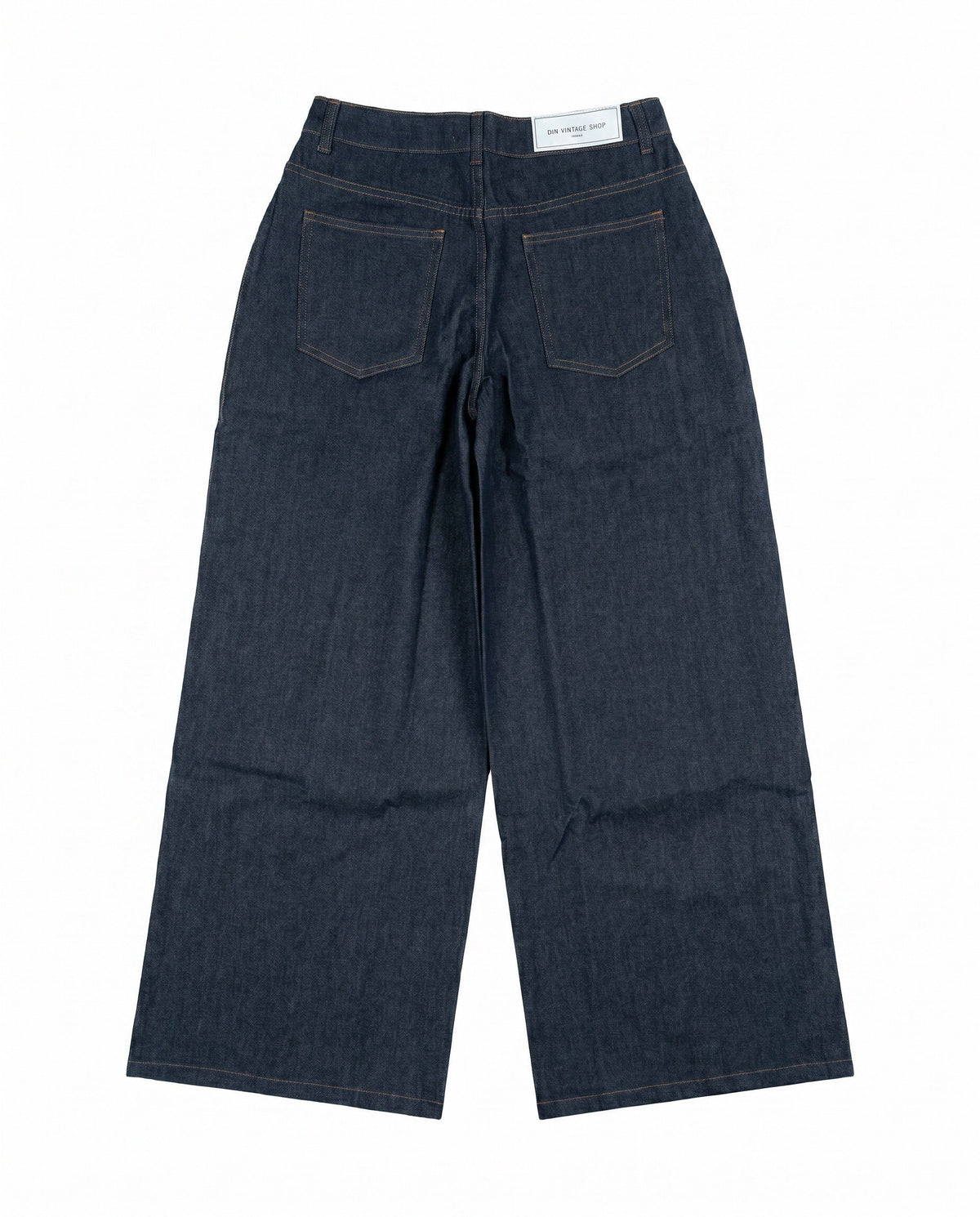 MARIE BAGGY JEANS - SELVEDGE BLUE - Dinvintageshop