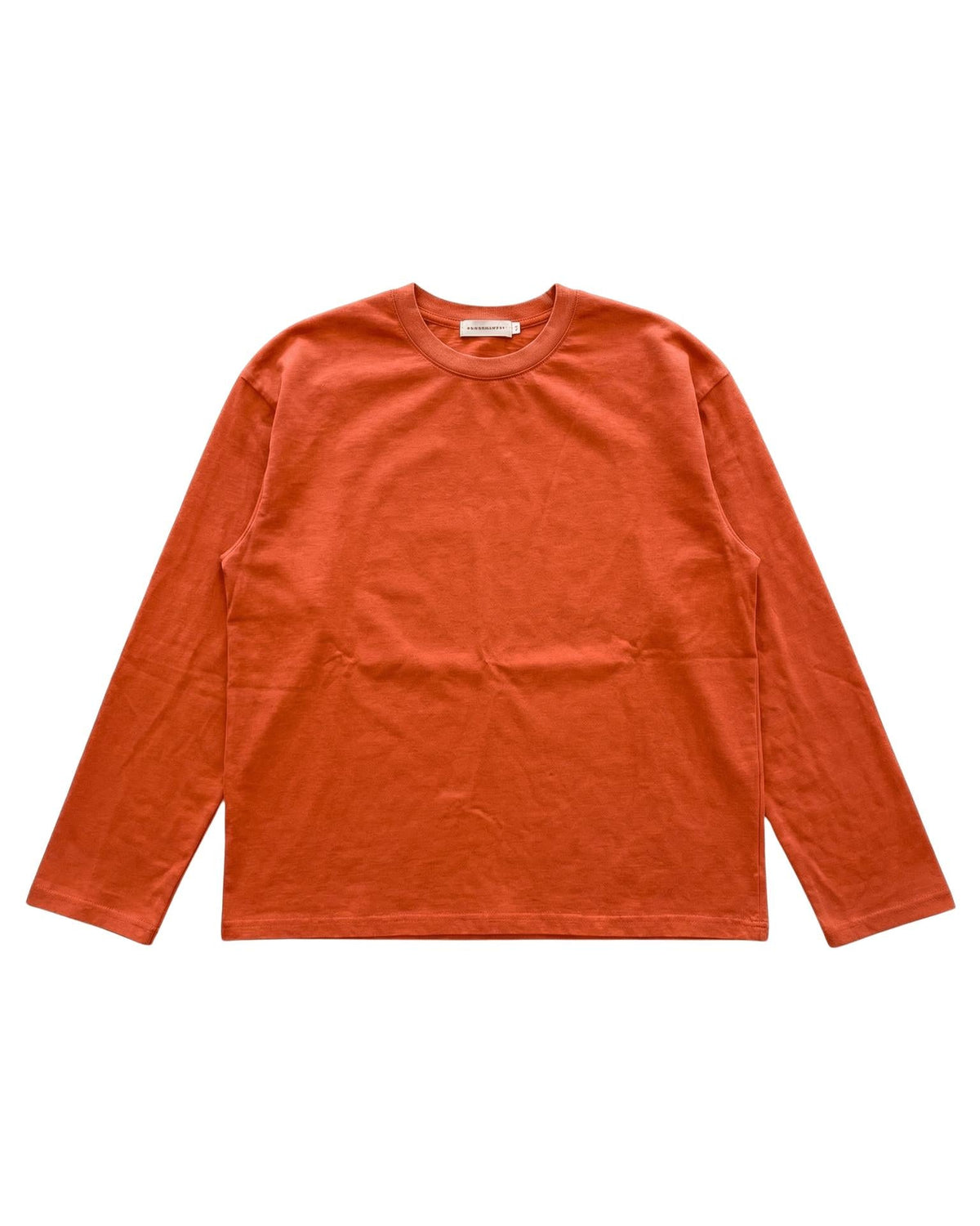 MYNTE WASHED TEE - CORAL ORANGE