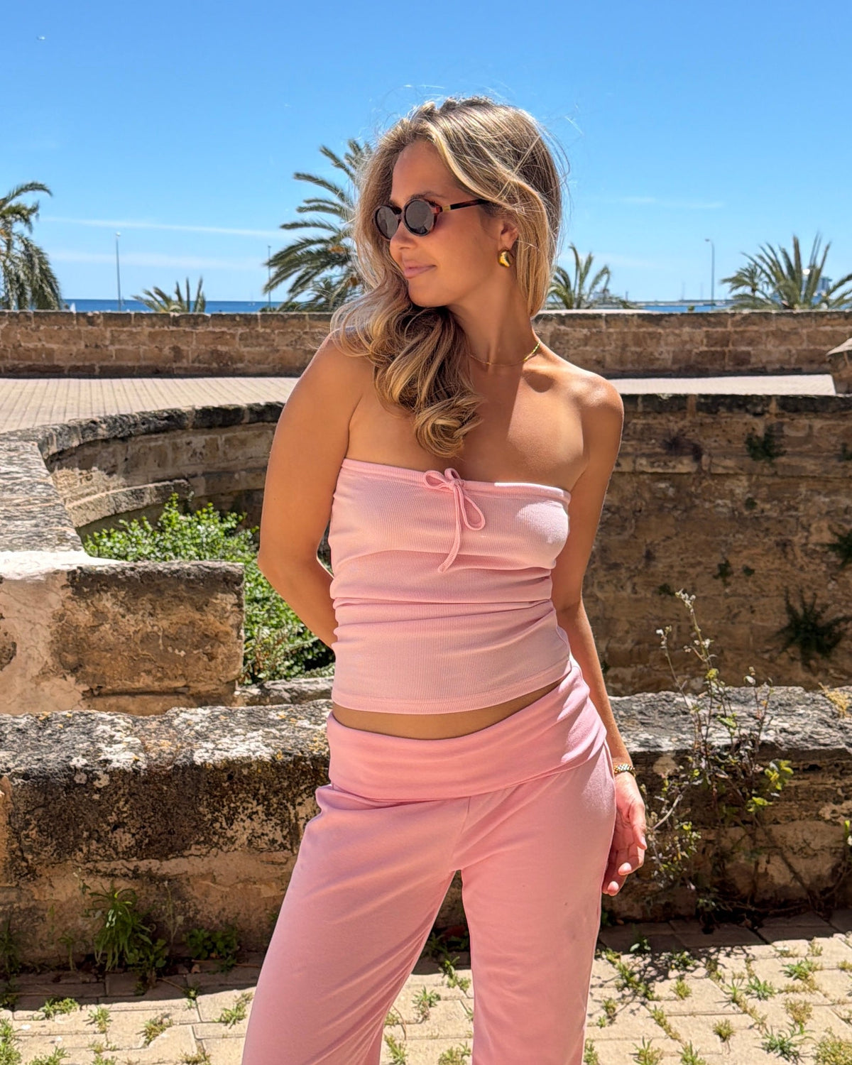 NAYA TUBE TOP - LIGHT PINK