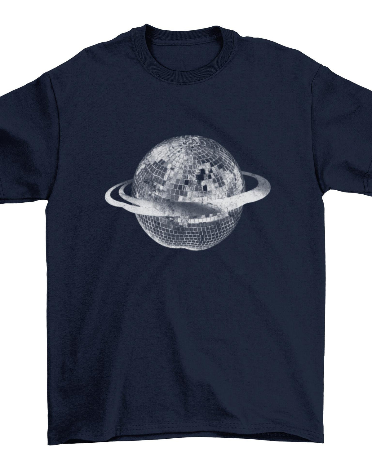 PLANET DISCO (white), BABYTEE - NAVY