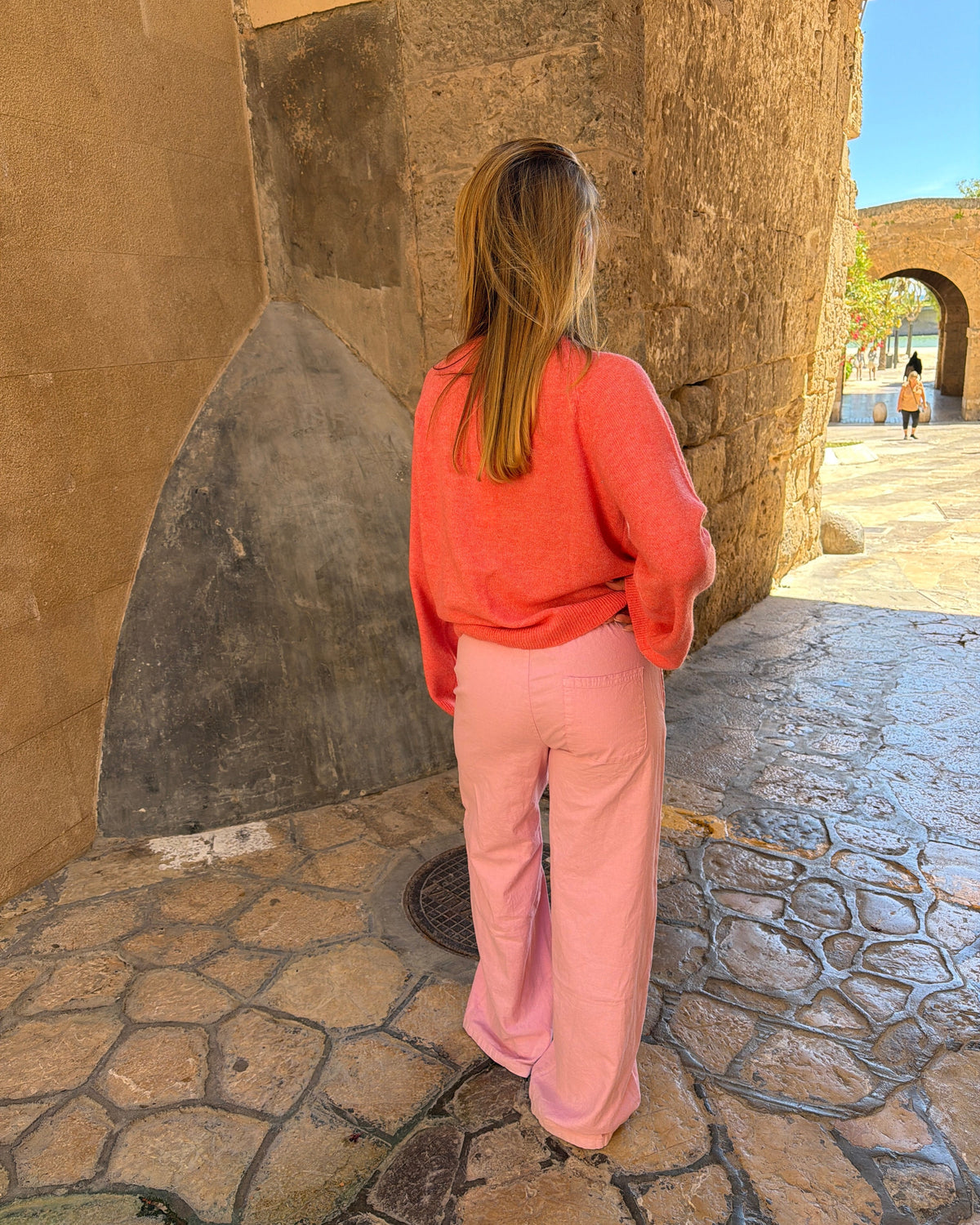 SADIE CARDIGAN - CORAL