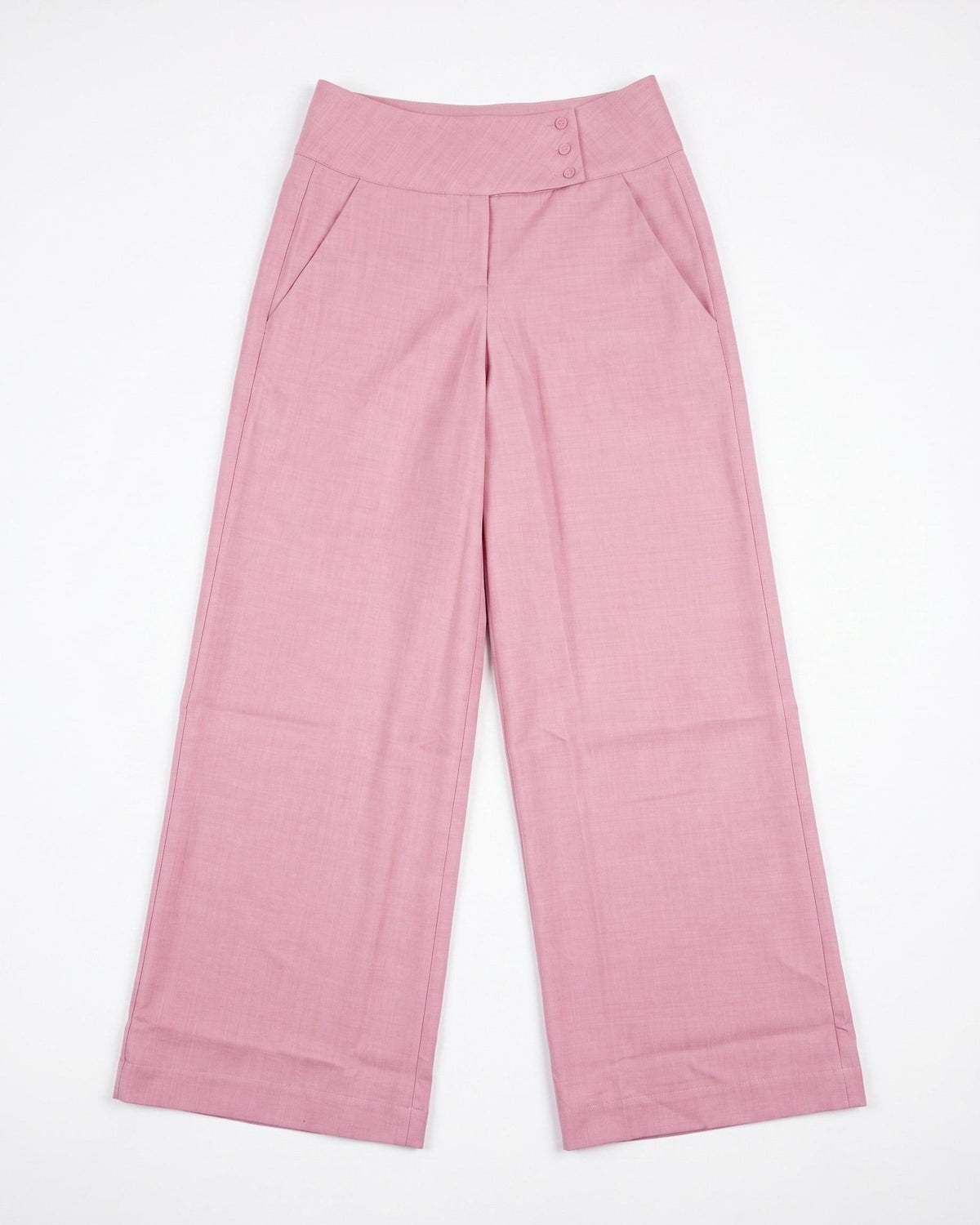 SOPHIE SUIT PANT - BERRY PINK