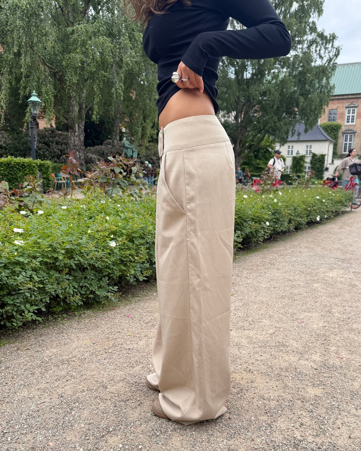 SOPHIE SUIT PANT - SAND