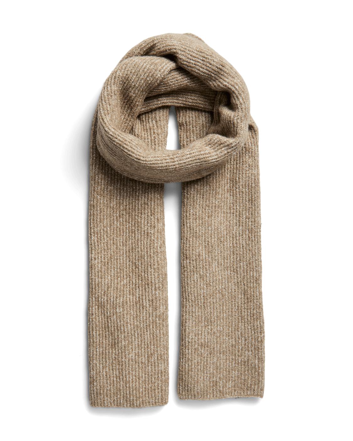 MOELLA HALSTØRKLÆDE - GREIGE MELANGE - Dinvintageshop