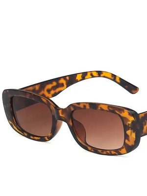 Y2K Solglasögon - Leopard